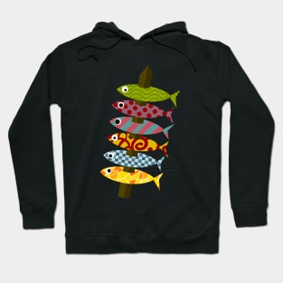 Espetos De Sardinas De Fantasía Hoodie